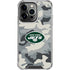 NFL New York Jets Camo iPhone 15 Pro Clear Case